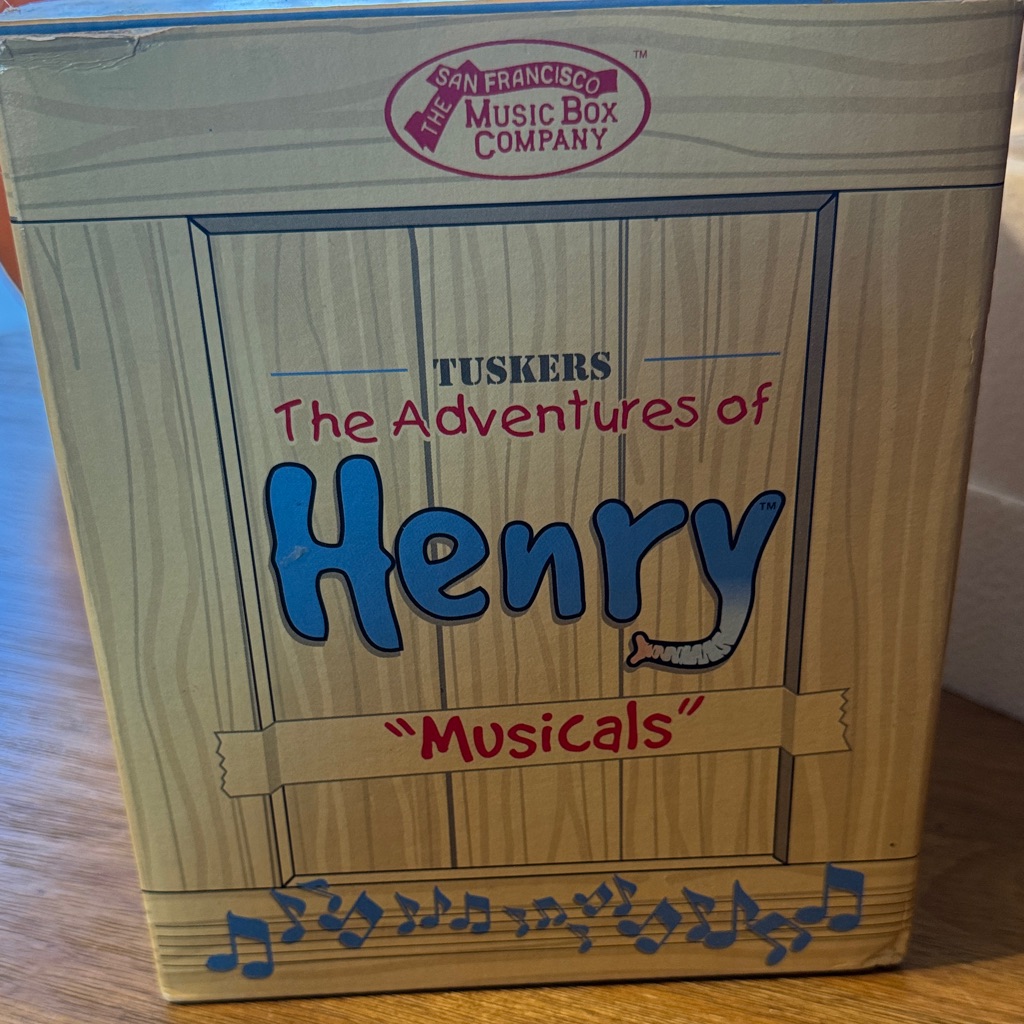 San Francisco Music Box Company The Adventures Of Henry Musical Box New